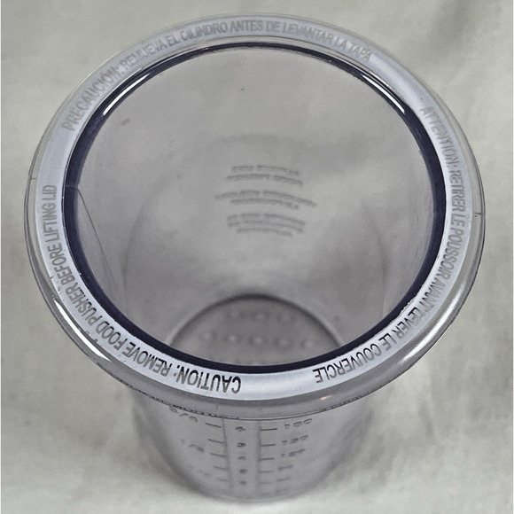 Hamilton Beach Big Mouth Food Processor Part Replacement Pusher Guide 70590 OEM - Picture 2 of 8